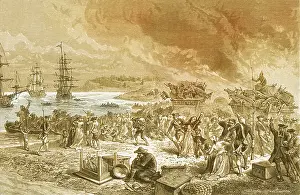 1755: Embarkation of the Acadians, 1755