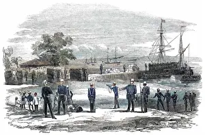 Zenobia: Embarkation of British troops at Kyook Phyoo, Burma