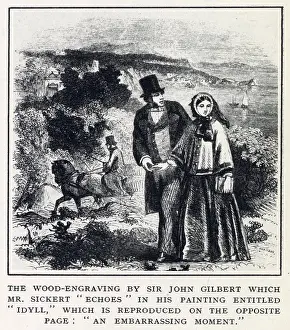 Sickert: An Embarrassing Moment by Sir John Gilbert