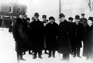 Agreements: Embassadors of the Central Powers in Brest-Litowsk, 1918