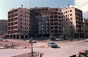 Provoking: US Embassy in Beirut Lebanon was destroyed ?
