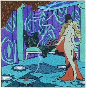 Bookshop On The Heath Collection: Embracing lovers