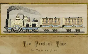 Speeds: Embroidered Train