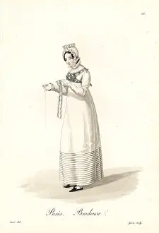 Lante: Embroiderer, Paris, early 19th century