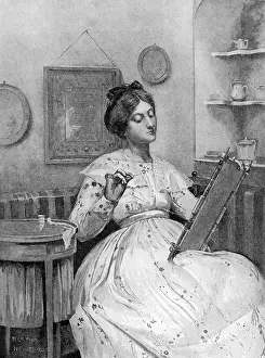 Jun17: The Embroidery Frame by Bertha Newcombe
