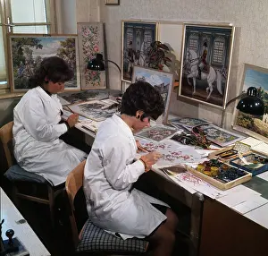 Jolles: Embroidery workshop Petit Point in Vienna