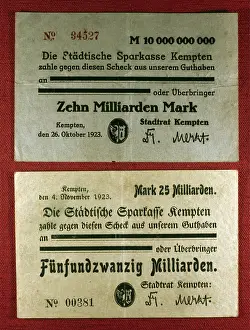 Reichsmark: Emergency German currency