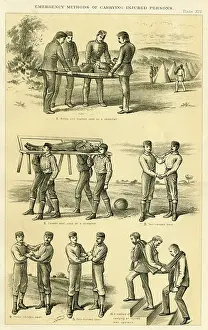 Stretchers: Emergency Methods of Carrying Injured Persons