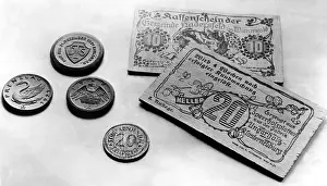 Cardboard: Emergency money, 1923