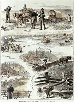 Colonisation: Emigrant life in America