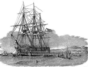 Emigrating: The Emigrant Ship Hercules off Cambelton, Scotland, 1853