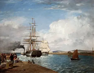 Towed: Emigrant Ship Leaving Belfast