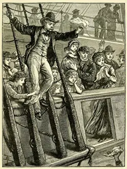 Emigrant: The Emigrant Ship leaving Britain