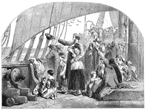 Huddled: Emigrants on Deck