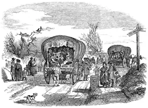 Waggons: Emigrants Farewell
