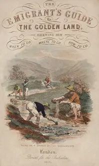 Lcgr2001: THE EMIGRANTS GUIDE TO THE GOLDEN LAND, 1850