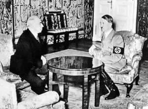 Emil: Emil Hacha and Adolf Hitler, 1938
