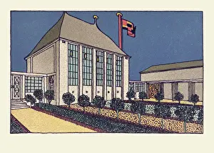 Kunstschau: Emil Hoppe. Kunstschau 1908. Exhibition