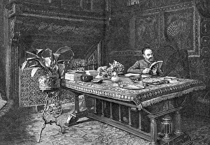 Zola: EMILE ZOLA IN HIS STUDY