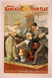 C1895: Emily Bancker in the screaming comedy, Our flat
