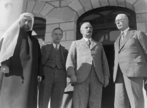 Hashemite: Emir Abdullah, leader of British Mandatory Jordan