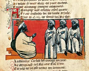 Espagne: The emir of Cordoba and his dignitaries