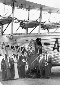 Saud: Emir Saud and Lufthansa