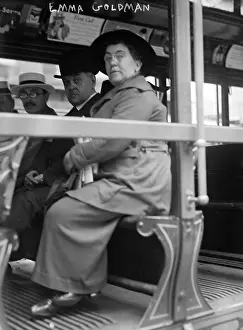 Berkman: Emma Goldman and Alexander Berkman (with ?