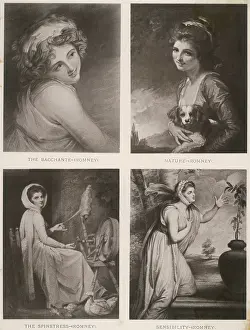 Bacchante: EMMA HAMILTON/4 POSES