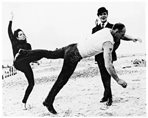Admires: Emma Peel dispatching a villain