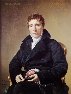 Cleric: Emmanuel Joseph Sieyes, by Jacques-Louis David