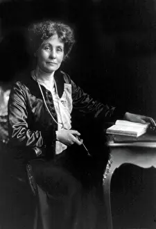 Wspu: Emmeline Pankhurst, English Suffragette