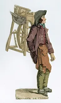 Busby: Emouleur de Ciseaux, Scissors Grinder, Sharpener