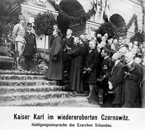 Recaptured: Emperor Charles I in Czernowitz 1917