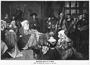 Obeisance: Emperor Charles V