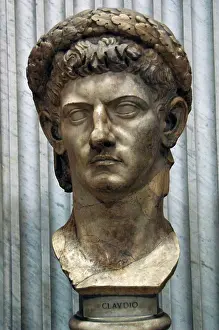 Vatican: Emperor Claudius (10 BC-54 AD). Bust. Vatican Museums