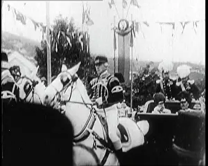 Bosnia: Emperor Franz Josef I Being Driven Off In A