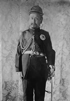 Gojong: Emperor Gojong of Korea, in uniform in 1904. The