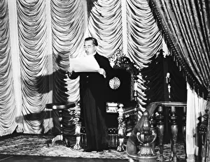 Fiscal: Emperor Hirohito of Japan, read the opening message
