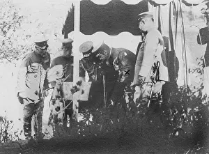 Mutsuhito: Emperor Mutsuhito during a maneuver, 1912