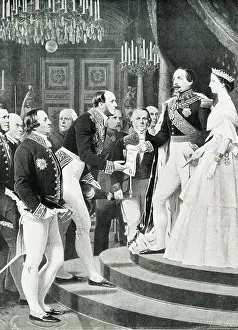 Emperor Napoleon III and Baron Haussmann