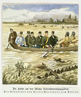 Viennas: The Emperor at Vienna's flood area