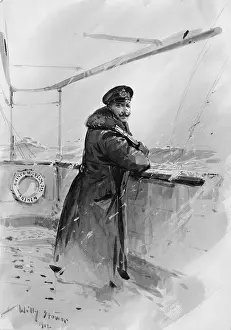Stoewer: Emperor Wilhelm II as a captain, 1912