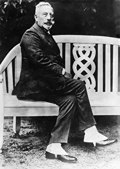 Doorn: Emperor Wilhelm II in exile in Netherlands, 1929