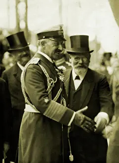 Dockyard: Emperor Wilhlem II and Hermann Blohm 1930