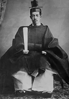 Tenno: Emperor Yoshihito during his coronation, 1912