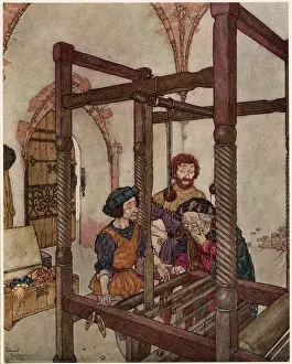 Weavers: The Emperor's New Clothes - Edmund Dulac