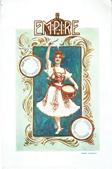 Jan17: Empire Leicester Square, postcard for Variety Show
