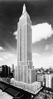 Transitions: Empire State Building as depicted in a 1931. ?