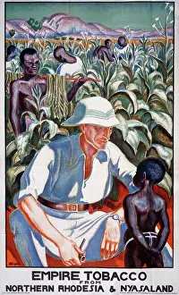 Nyasaland: Empire tobacco poster